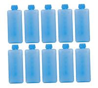 Uanqfegy Reusable Ice Packs for Lunch Boxes 10 Pcs - Long-Lasting Freezer Packs for Coolers & Shipping (Blue)