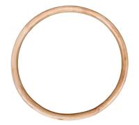 Uanqfegy Wing Chun Ring - 8.7 Inch Rattan Ring for Hand Coordination Training, Smooth Wooden Kung Fu Training Tool for Strength