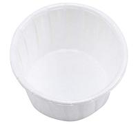 Uanratg 100Pcs Paper Cup Nose Hair Face Hair Removal Wax Bean Container Cake Paper Tray Paper Bowl Melting Wax Ice Cream Organizer