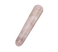 Uanratg Natural Rose Quartz Crystal Yoni Gemstone Rocks Massage