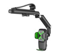 Uanratg Phone Holder Car Phone Mount for Car,Sun Visor Phone Holder, Rotatable and Retractable Cell Phone Automobile Cradles