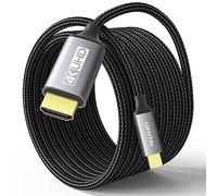 UANTIN USB C to HDMI Cable 3M for Home Office 4K High-Speed