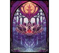 UAONO Printing Card Sleeves 100pcs, Standard Card Sleeves for MTG Matte Art Texture, Upgraded Tear-Resistant Protect Your Trading Collectible Cards(Violet Lotus)