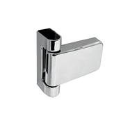 UAP 3D Adjustable T Flag Axis Door Hinges - High Security for All External uPVC Doors - Universal, Non-Handed Design for Optimal Functionality and Versatile Installation (20mm Rebate, Satin Chrome)
