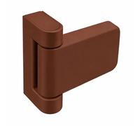 UAP 3D Adjustable T Flag Axis Door Hinges - High Security for All External uPVC Doors - Universal, Non-Handed Design for Optimal Functionality and Versatile Installation (22mm Rebate, Oak)