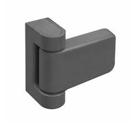 UAP 3D Adjustable T Flag Axis Door Hinges - High Security for All External uPVC Doors - Universal, Non-Handed Design for Optimal Functionality and Versatile Installation (22mm Rebate, Ath-Grey)