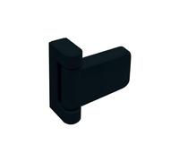 UAP 3D Adjustable T Flag Axis Door Hinges - High Security for All External uPVC Doors - Universal, Non-Handed Design for Optimal Functionality and Versatile Installation (19mm Rebate, Black)