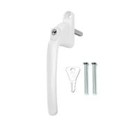 UAP Espag Fixed Spindle Universal in-Line Window Handle Repair Kits - Secure Key Locking - Added Security & Durability - Maintenance for All Espag Windows - 40mm - 5 Spindles Included (White)