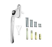 UAP Espag Interchangeable Spindle Universal In-Line Window Handle Repair Kits - Secure Key Locking - Added Security & Durability - Maintenance For All Espag Windows - 40mm - 5 Spindles Included (Gold)