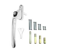 UAP Espag Interchangeable Spindle Universal In-Line Window Handle Repair Kits - Secure Key Locking - Added Security & Durability - Maintenance For All Espag Windows - 40mm - 5 Spindles Included (Gold)