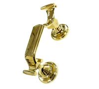 UAP Large Traditional Doctor Door Knocker, Screw fix, 190mm Tall (PVD Gold)