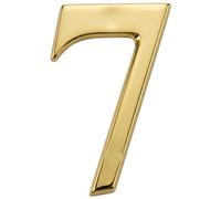 UAP Limited House Door Number 7 Self Adhesive 3" Nanocoast House Number In Pvd Gold