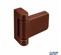 UAP Limited Schlosser Technik Flip Axis 3D Adjustable Flag Hinge For Upvc Doors 20mm Rebate Brown