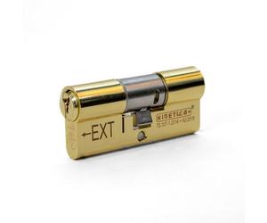 UAP Limited Uap 3-Star High-Security Cylinder - 100mm (50Ex/50) - Polished Brass - Robust Locking System