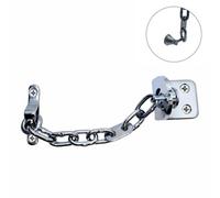UAP Limited Uap Bullet Door Chain (170mm) Magnetic System, Steel Ts003 Security External Door Guard Chrome