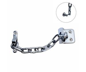 UAP Limited Uap Bullet Door Chain (170mm) Magnetic System, Steel Ts003 Security External Door Guard Chrome
