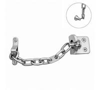 UAP Limited Uap Bullet Door Chain (170mm) Magnetic System, Steel Ts003 Security External Door Guard Satin Silver
