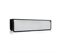 UAP Limited Uap Doormaster 10" Silver Draught Proof Letterbox For Upvc Composite And Wooden Doors 40 To 80mm