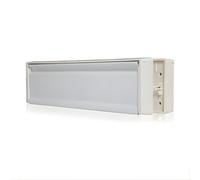 UAP Limited Uap Framemaster 12" White Aluminium Letterbox For Wooden Composite And Upvc Doors 20 To 40mm