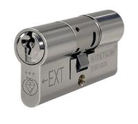 UAP Limited Uap Freezeguard Ts007 3 Star Euro Cylinder Lock, Door Security Lock - 80mm (40/40) - 3 Keys, All Door Types, Nickel