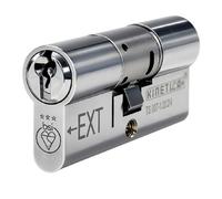 UAP Limited Uap Freezeguard Ts007 3 Star Euro Cylinder Lock, Door Security Lock - 95mm (35Ex/60), 3 Keys, All Door Types, Chrome