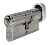 UAP Limited Uap Freezeguard Ts007 3 Star Thumb Turn Euro Cylinder Lock, Door Security Lock - 75mm (40/35T) - 3 Keys , All Door Types, Nickel