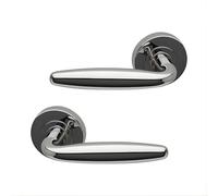 UAP Limited Uap Galaxy Polished Chrome Internal Door Handles Pair- Premium Range Zinc Lever Design