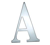 UAP Limited Uap House Letter - A - Mirror Polished - 3 Inch