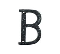 UAP Limited Uap House Letter - B - Black Cast Iron - 4 Inch