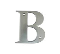 UAP Limited Uap House Letter - B - Satin Chrome - 3 Inch