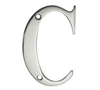UAP Limited Uap House Letter - C - Mirror Polished - 3 Inch - Stainless Steel - Screw Fix