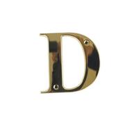 UAP Limited Uap House Letter - D - Pvd Gold - 3 Inch