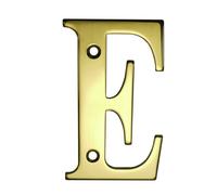 UAP Limited Uap House Letter - E - Stainless Steel - Screw Fix - Pvd Gold - 3 Inch