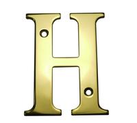 UAP Limited Uap House Letter - H - Pvd Gold - 3 Inch
