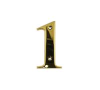 UAP Limited Uap House Number - 1 - Pvd Gold - 3 Inch