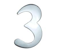 UAP Limited Uap House Number - 3 - Mirror Polished - 3 Inch