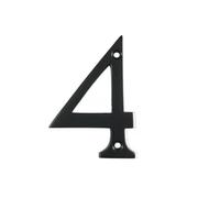 UAP Limited Uap House Number - 4 - Black - 3 Inch