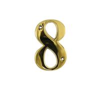 UAP Limited Uap House Number - 8 - Pvd Gold - 3 Inch