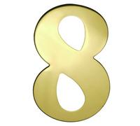 UAP Limited Uap House Number - 8 - Pvd Gold - 3 Inch
