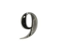 UAP Limited Uap House Number - 9 - Polished Chrome - 3 Inch