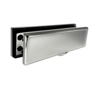UAP Limited Uap Iplate 12" Silver Anodised Premium Aluminium Letterbox For Upvc Door Profiles 24 To 80mm