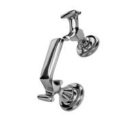 UAP Limited Uap Large Traditional Doctor Door Knocker Stainless Steel Satin Silver For Front Door With Fixings