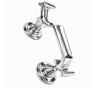 UAP Limited Uap Large Traditional Doctor Door Knocker With Nanocoast Rust Free For Front Door With Fixings In Polished Chrome