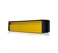 UAP Limited Uap Slimline 12" Gold Finish Amluminium Letterplate- Internal & External Letter Box For Upvc, Composite & Wooden 40-80mm Doors