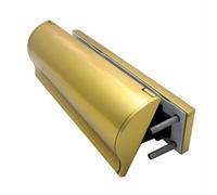 UAP Limited Uap Soterian Gold Anodised Letterplate- Pas 24 Anti Key Fishing Letter Box For External Doors