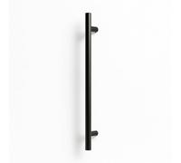 UAP Limited Uap Stainless Steel Slim T Bar Black Door Pull Handle 900 X 32mm For Internal And External Doors