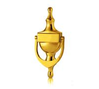 UAP Limited Uap Victorian Urn Door Knocker 6" Pvd Gold Finish With Self Adhesive And Bolt Fixings