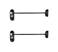 UAP Limited Uap Window Restrictor With Key - Window Safety Locks - 20Cm Cable - All Types Of Windows - 2 Locks - Black