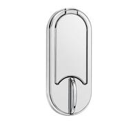 UAP Stadium Modern Door Knocker with Magnetic Closure for Front Door, Chrome