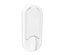 UAP Stadium Modern Door Knocker with Magnetic Closure for Front Door, White